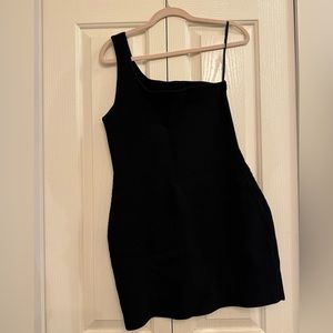 Aritzia - Babaton Sculpt Knit One-Shoulder Dress